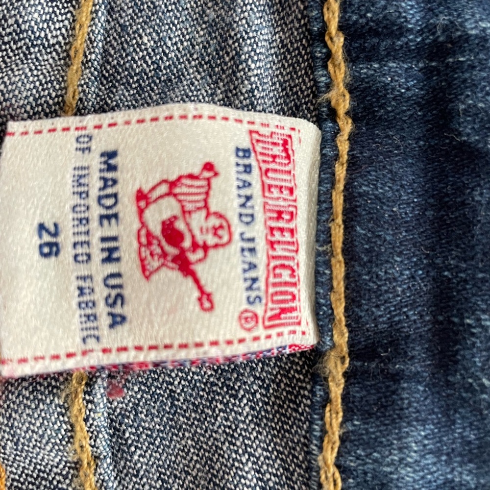 VINTAGE TRUE RELIGION LOW RISE - Picture 7 of 9